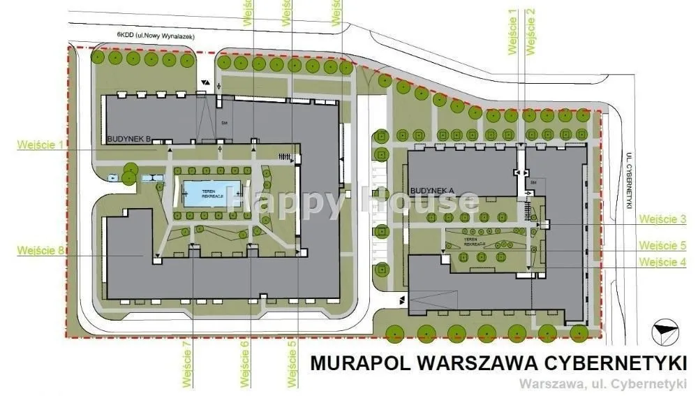 Mieszkanie na sprzedaż, 59 m², 3 pokoje Warszawa Mokotów 