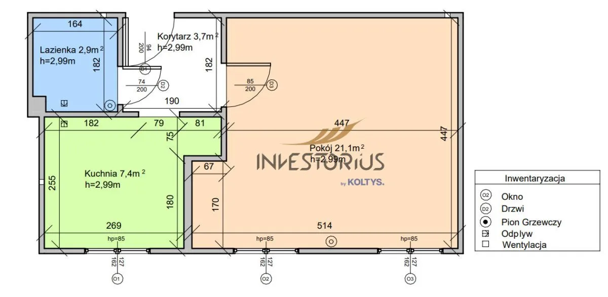 Mieszkanie na sprzedaż, 35 m², Warszawa Śródmieście Stare Miasto 