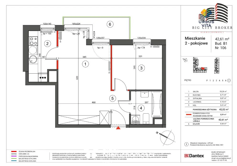 Mieszkanie na sprzedaż, 42 m², Warszawa Ursus 