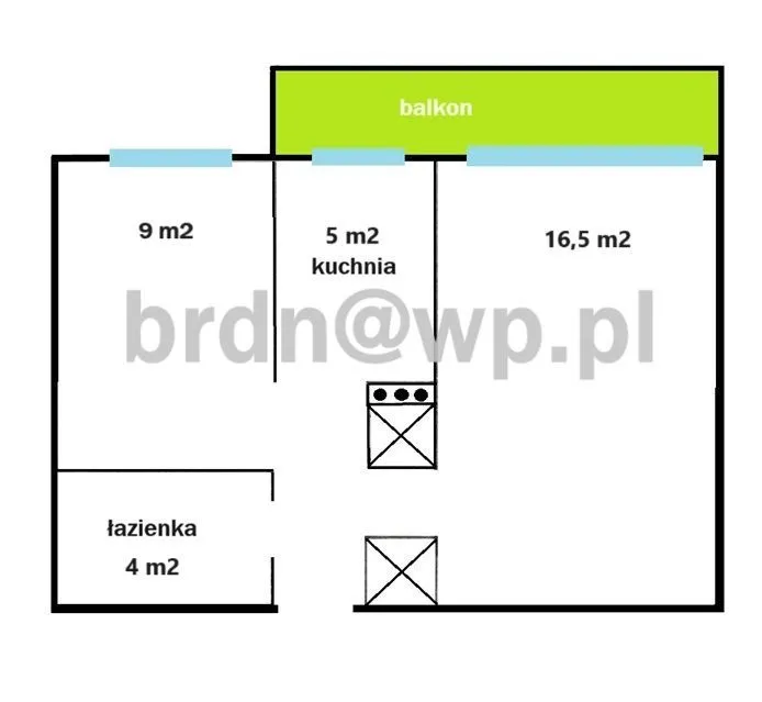 Metro Bródno 2-pok osobna kuchnia balkon bezpośred