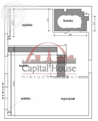 Wynajmę mieszkanie dwupokojowe: Warszawa Mokotów Dolny Mokotów , ulica św. Bonifacego, 55 m2, 4000 PLN, 2 pokoje - Domiporta.pl