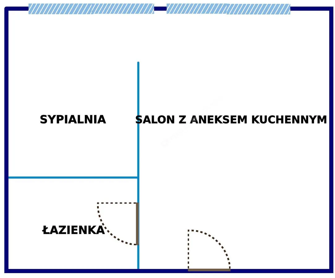 Mieszkanie na sprzedaż, 27 m², Warszawa Bielany 