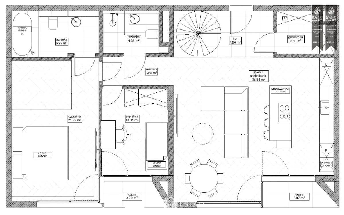 Apartament, ul. Bonifraterska