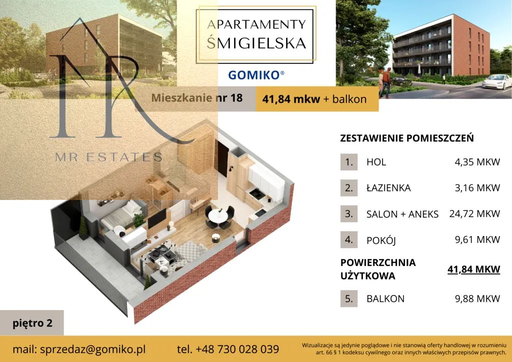 Apartament, ul. Śmigielska