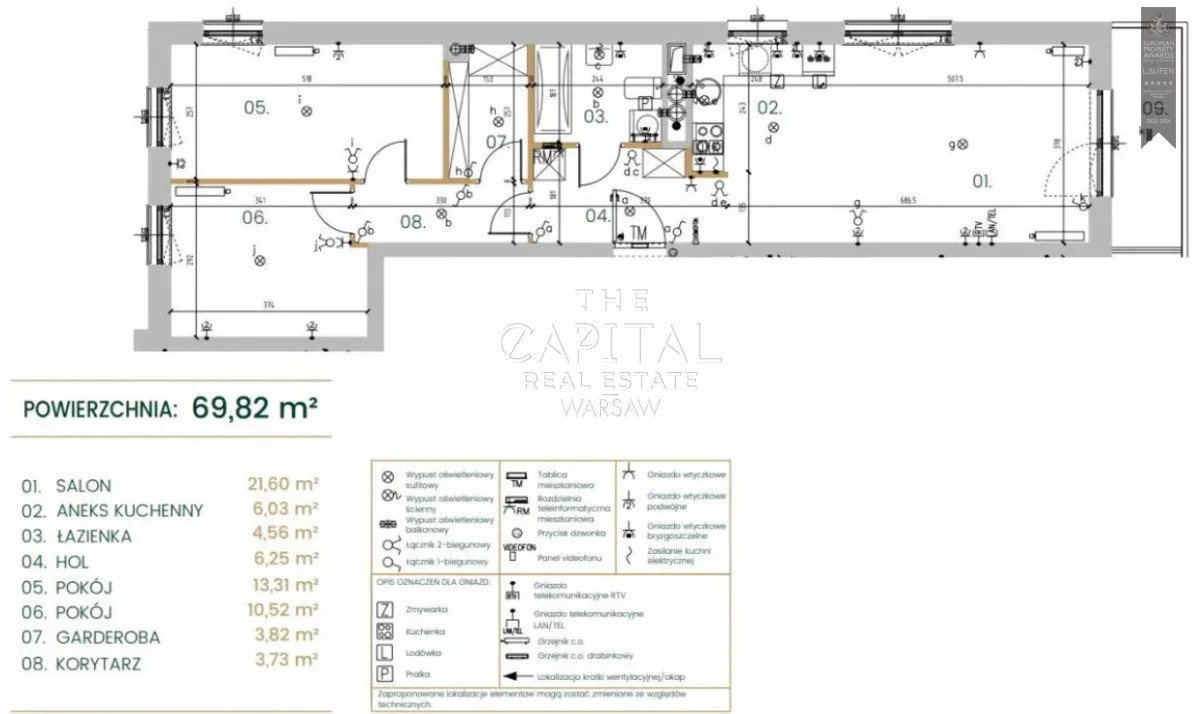 Wynajmę mieszkanie trzypokojowe: Warszawa Mokotów , ulica Postępu, 70 m2, 4900 PLN, 3 pokoje - Domiporta.pl