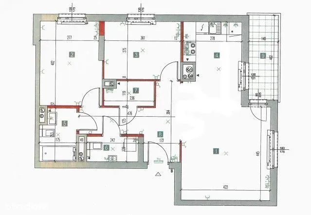 Mieszkanie oś. Moderna , przy Atrium , 12min Metro