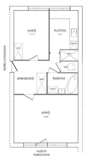 Mieszkanie na sprzedaż, 42 m², Warszawa Ursynów 