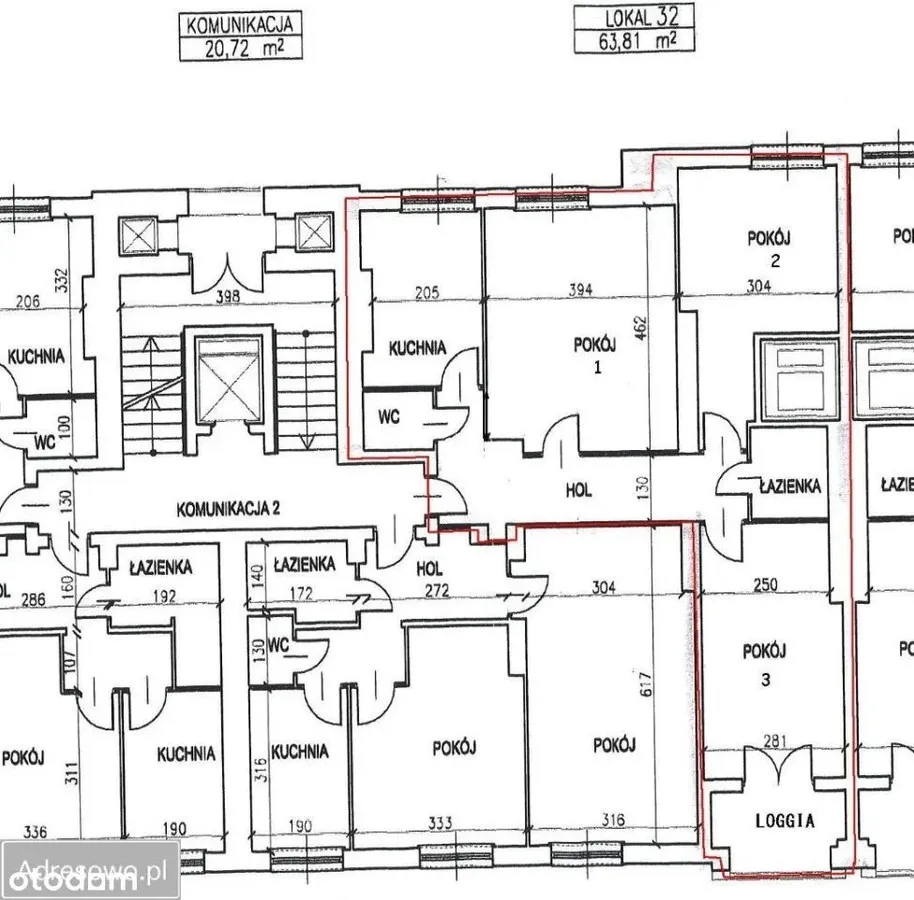 Mieszkanie na sprzedaż, 64 m², Warszawa Mokotów 