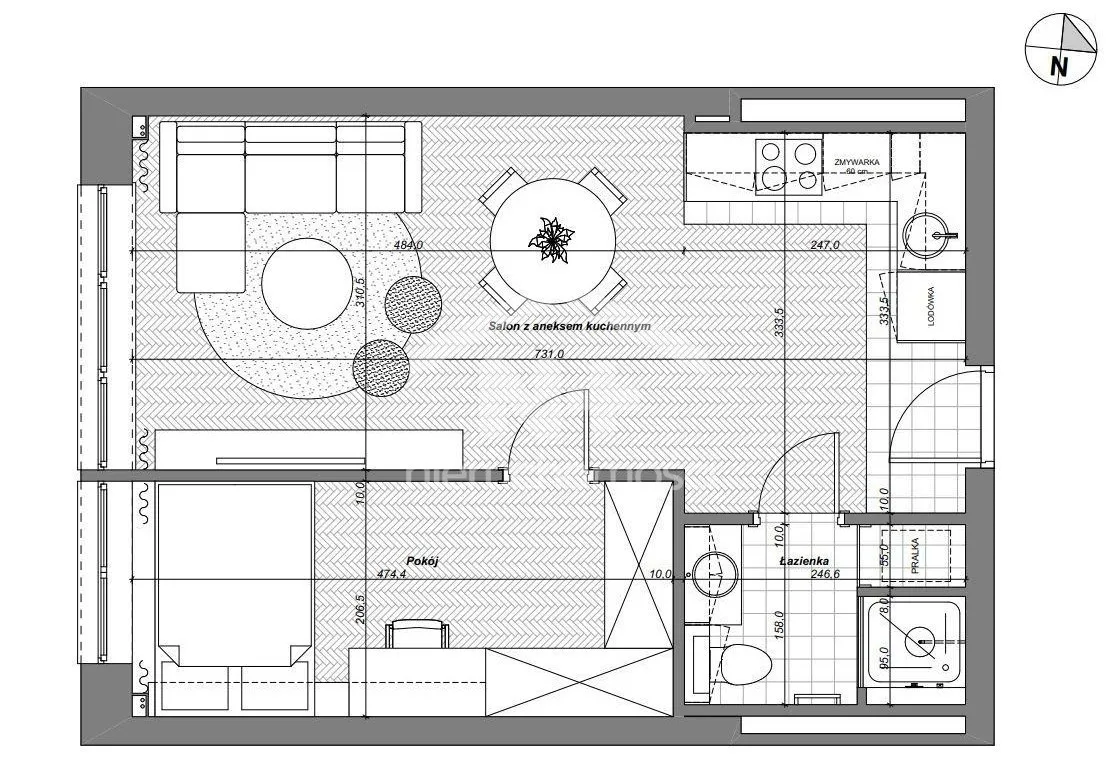 Mieszkanie na sprzedaż, 37 m², Warszawa Bielany Wrzeciono 