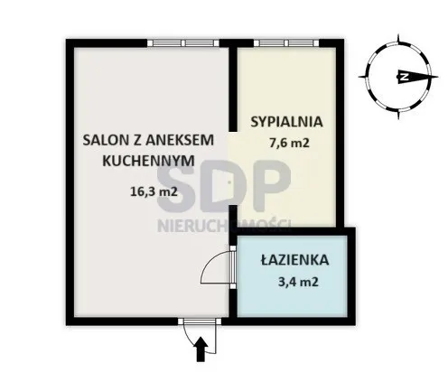 Mieszkanie na sprzedaż, 26 m², Warszawa Wola Mirów 