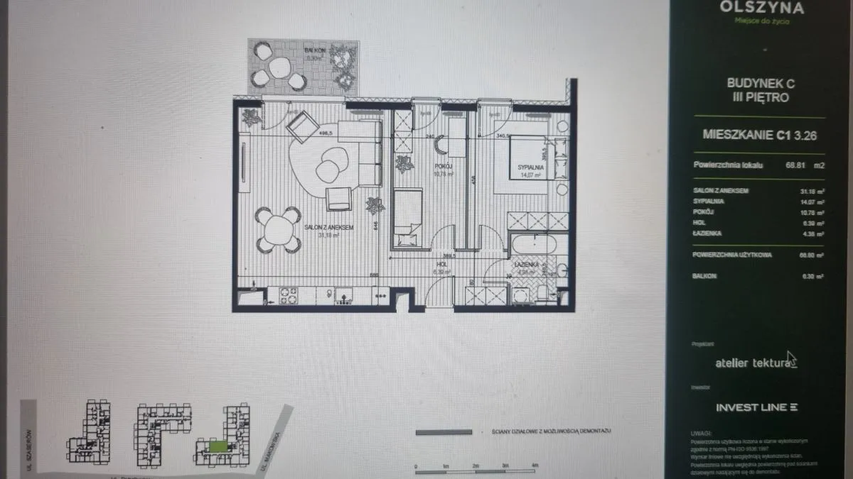 Mieszkanie na sprzedaż, 66 m², Warszawa Praga-Południe 