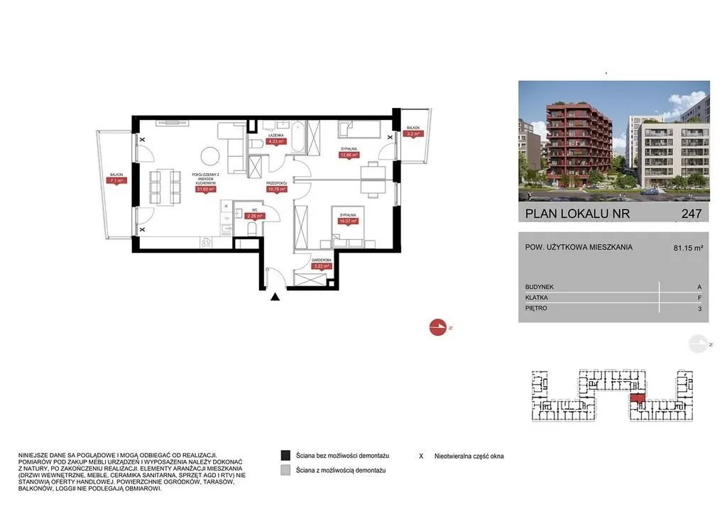 Sprzedam mieszkanie trzypokojowe: Warszawa Mokotów Ksawerów , ulica Wołoska, 81 m2, 1561204 PLN, 3 pokoje - Domiporta.pl