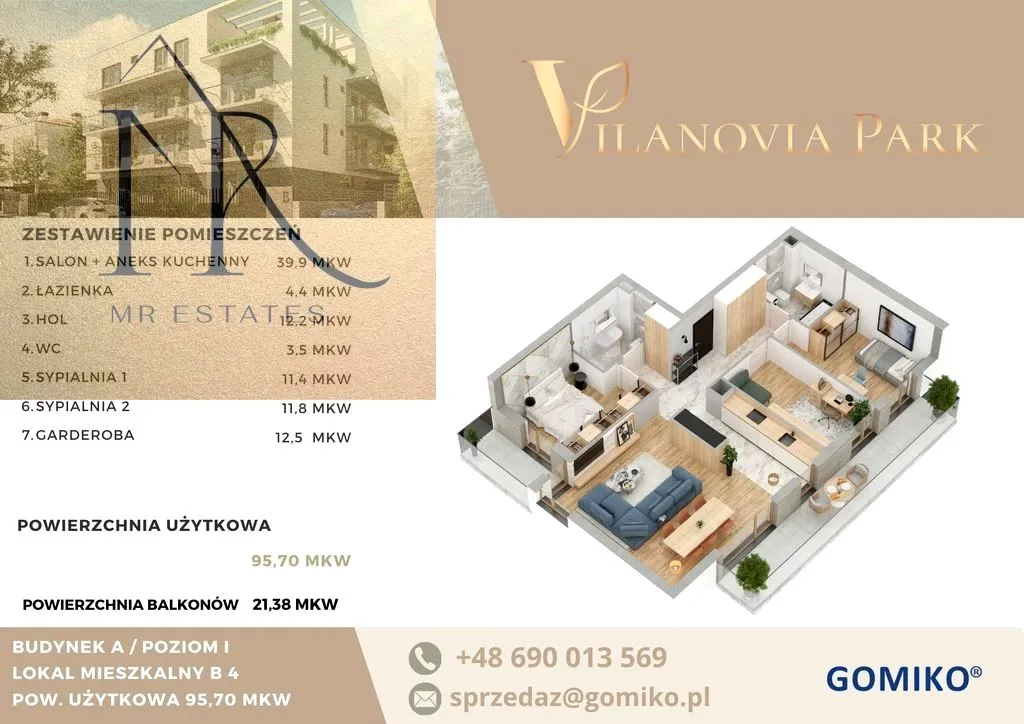 Apartament, ul. Dostatnia