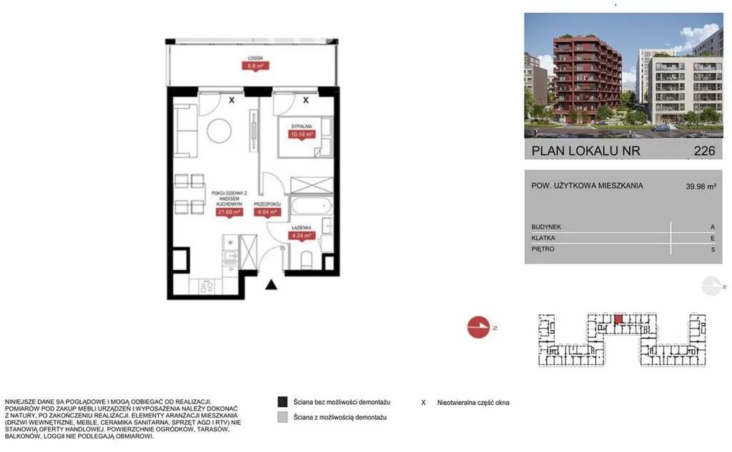 Mieszkanie na sprzedaż, 39 m², Warszawa Mokotów 