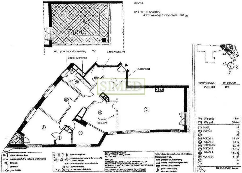 Mieszkanie na sprzedaż, 142 m², Warszawa Śródmieście Muranów 