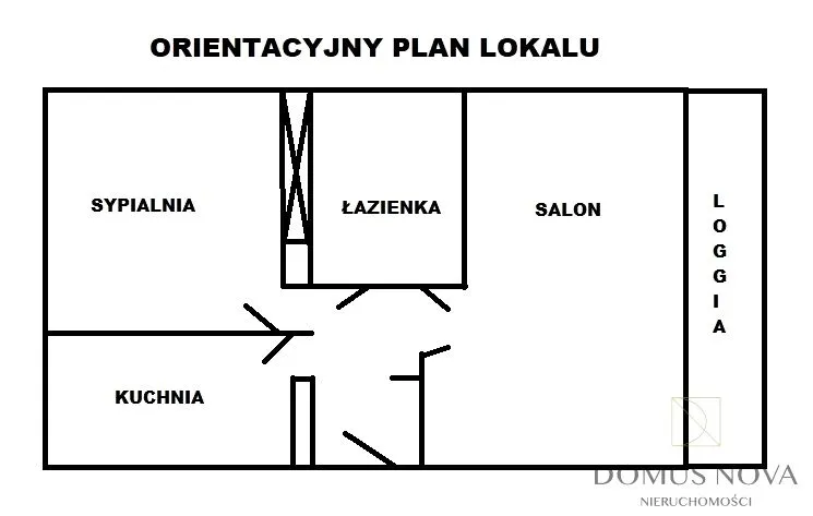 Dwa pokoje do remontu w centrum Warszawy 