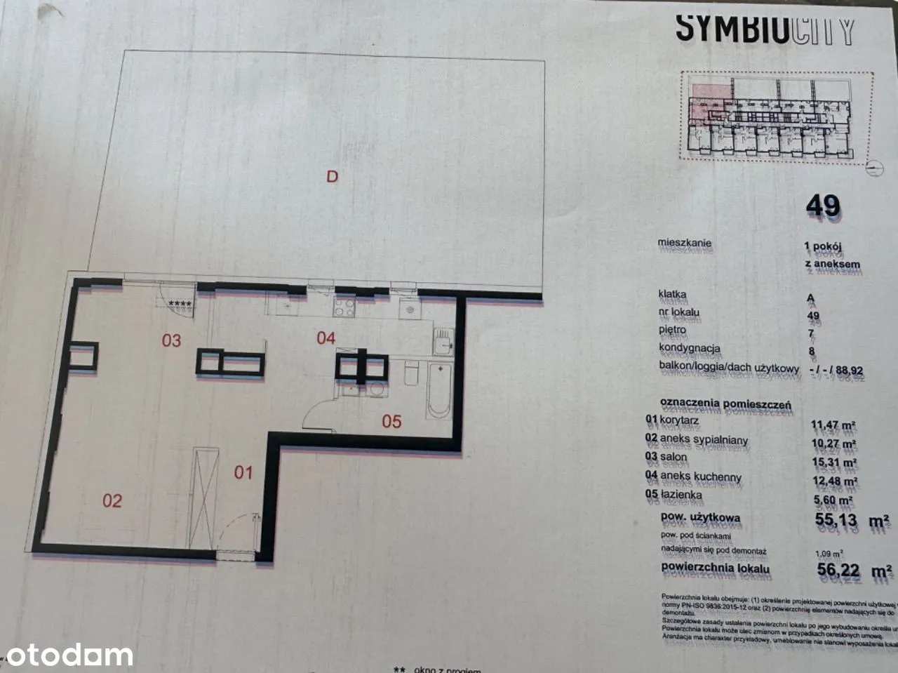 BEZPOŚREDNIO, NOWE, 55,79m2, taras 88 m2