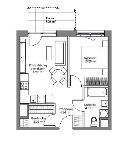 Mieszkanie na sprzedaż, 39 m², Warszawa Praga-Południe 