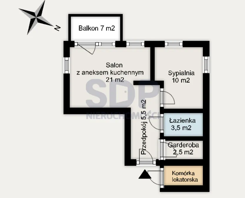 Mieszkanie na sprzedaż, 43 m², Warszawa Ursus Szamoty 