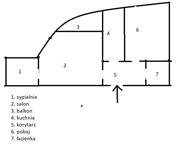 Warszawa Ursynów, ul. Alternatywy Mieszkanie - 3 pokoje - 60 m2 - 4 piętro