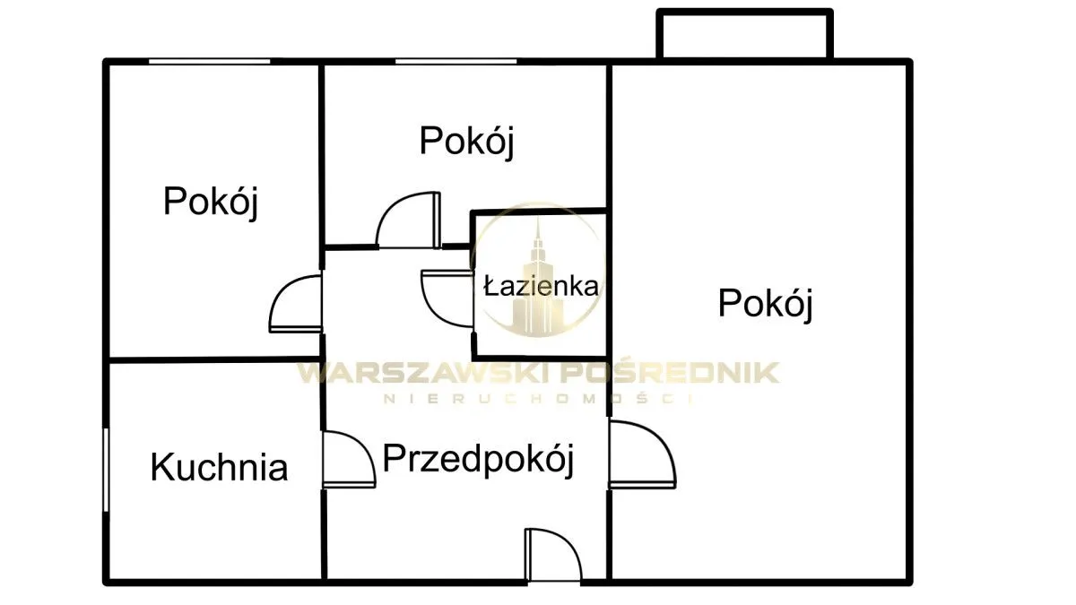 Mieszkanie na sprzedaż, 51 m², Warszawa Bielany Piaski 