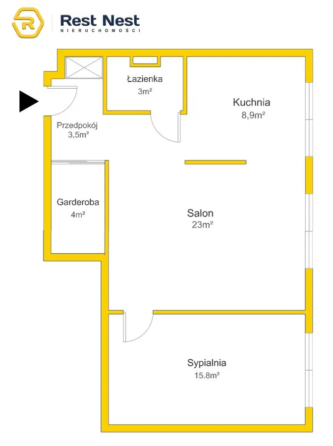 Mieszkanie na sprzedaż, 59 m², Warszawa Mokotów Stary Mokotów 