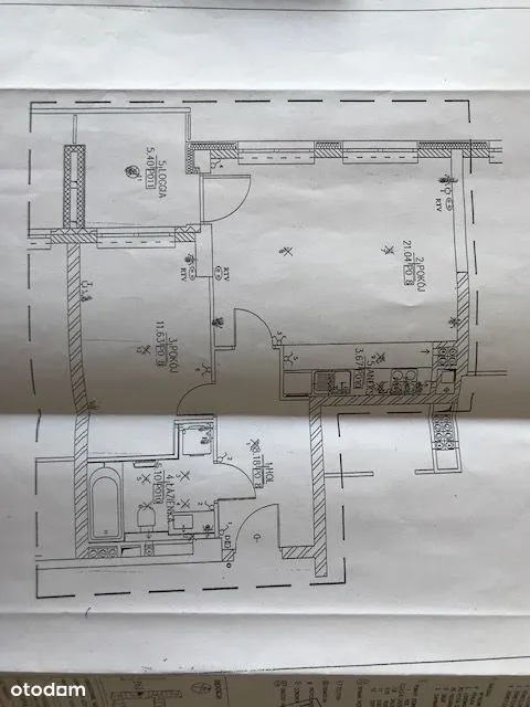 Warszawa Mokotów, ul. Bobrowiecka Mieszkanie - 2 pokoje - 50 m2 - 4 piętro