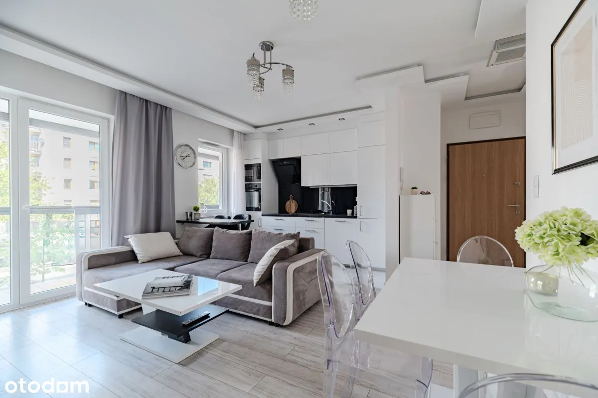 Nowoczesny apartament z klimatyzacją, Żoliborz 