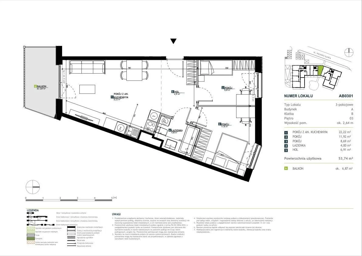 Mieszkanie na sprzedaż, 53 m², Warszawa Włochy 