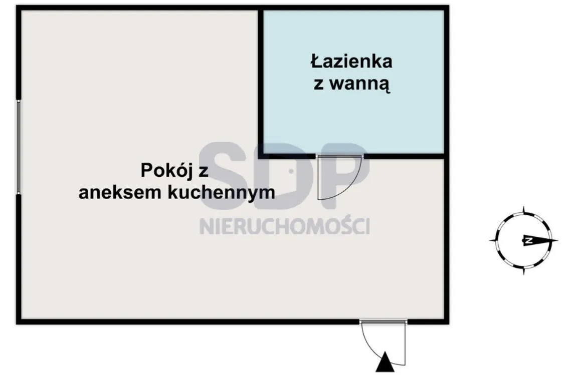 Mieszkanie na sprzedaż, 24 m², Warszawa Ursynów 