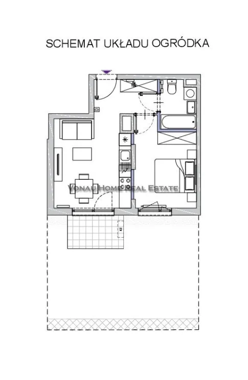 Mieszkanie na sprzedaż, 37 m², Warszawa Mokotów 