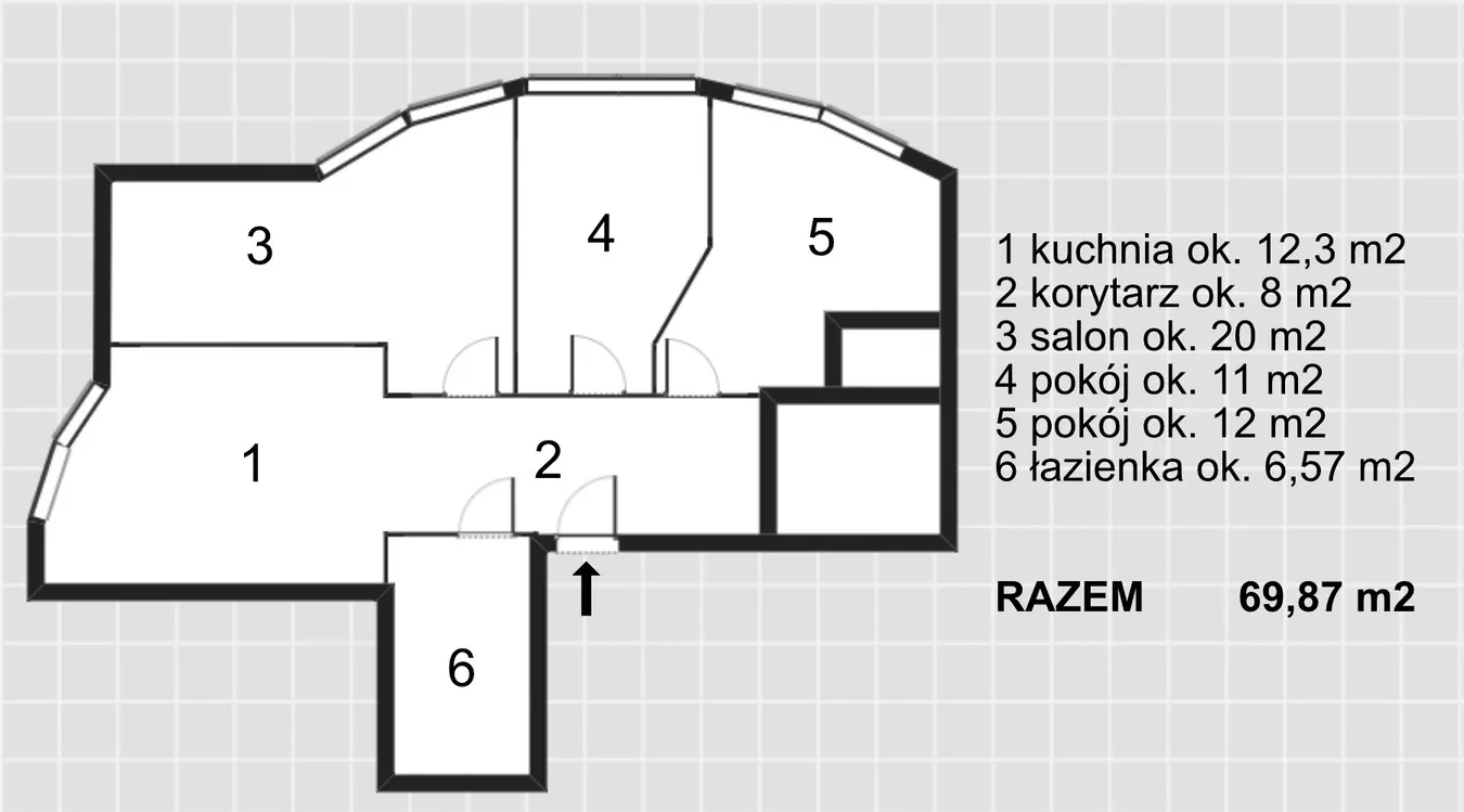 SUPER lokalizacja | 3 pokoje | osobna kuchnia