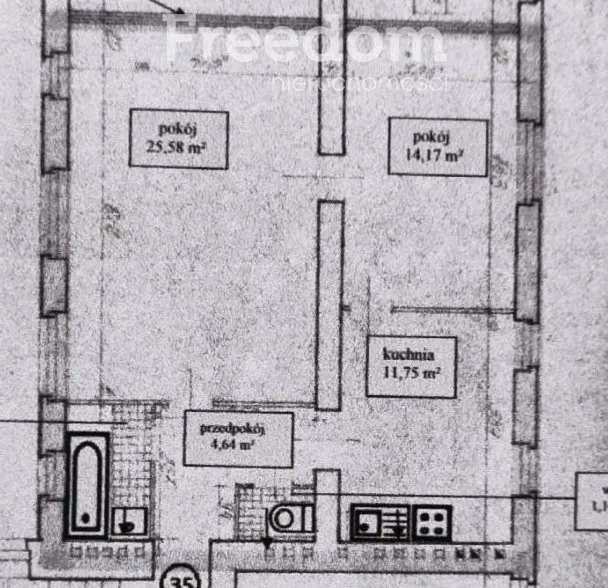 Mieszkanie na sprzedaż, 60 m², Warszawa Mokotów 