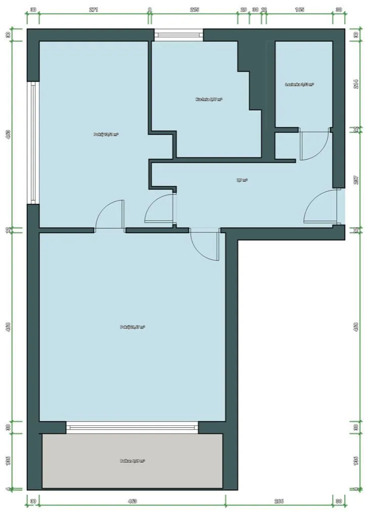 Mieszkanie, 53 m², Warszawa