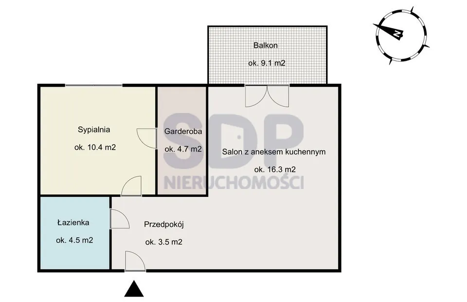 Mieszkanie na sprzedaż, 45 m², Warszawa Praga-Północ 