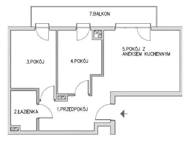 Apartament, ul. Płochocińska