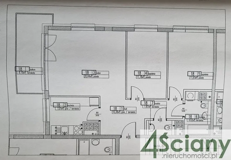 Mieszkanie na sprzedaż, 67 m², Warszawa Targówek Bródno 