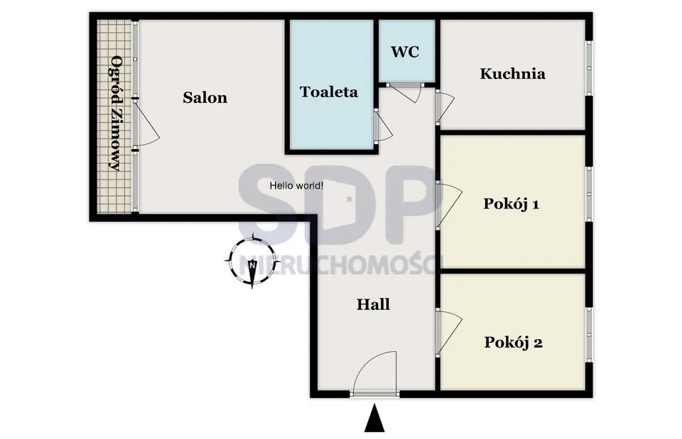 Mieszkanie na sprzedaż, 53 m², Warszawa Mokotów 