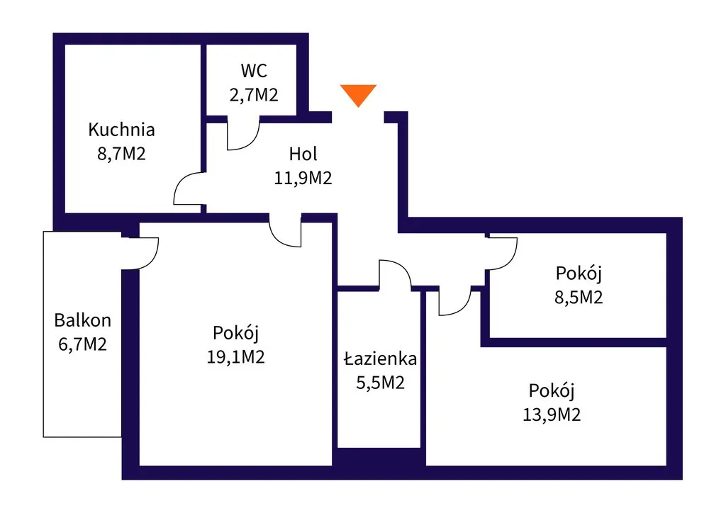 Mieszkanie na sprzedaż, 70 m², Warszawa Białołęka Tarchomin 