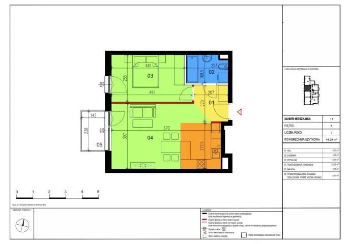 Sprzedam mieszkanie dwupokojowe: Warszawa Praga-Południe Gocławek , ulica Goździków, 46 m2, 779000 PLN, 2 pokoje - Domiporta.pl