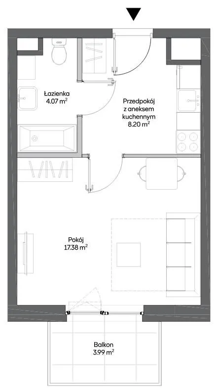 Sprzedam kawalerkę: Warszawa Włochy Raków , ulica Fajansowa, 27 m2, 506000 PLN, 1 pokój - Domiporta.pl