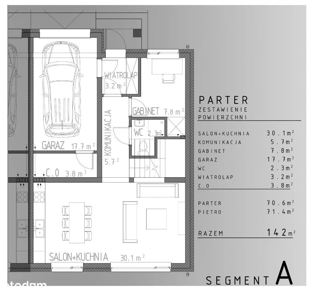 Bezpośrednio nowe domy Białołęka 142 m2 DUŻY OGRÓD