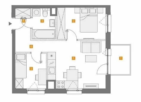 Sprzedam mieszkanie dwupokojowe: Warszawa Włochy Wiktoryn , ulica Popularna, 44 m2, 728000 PLN, 2 pokoje - Domiporta.pl