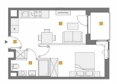 Sprzedam mieszkanie dwupokojowe: Warszawa Włochy Wiktoryn , ulica Popularna, 35 m2, 597000 PLN, 2 pokoje - Domiporta.pl