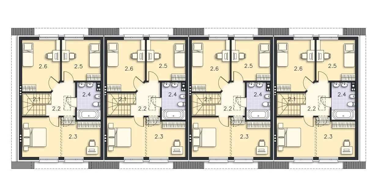 bliźniak białołęka 120m2 5 pokoi, ładne działki