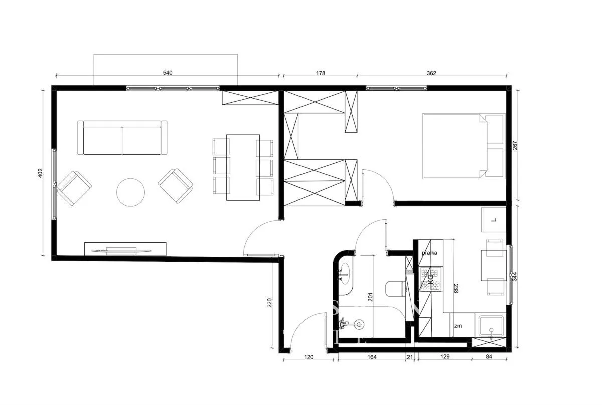 Mieszkanie na sprzedaż, 53 m², Warszawa Praga-Północ 