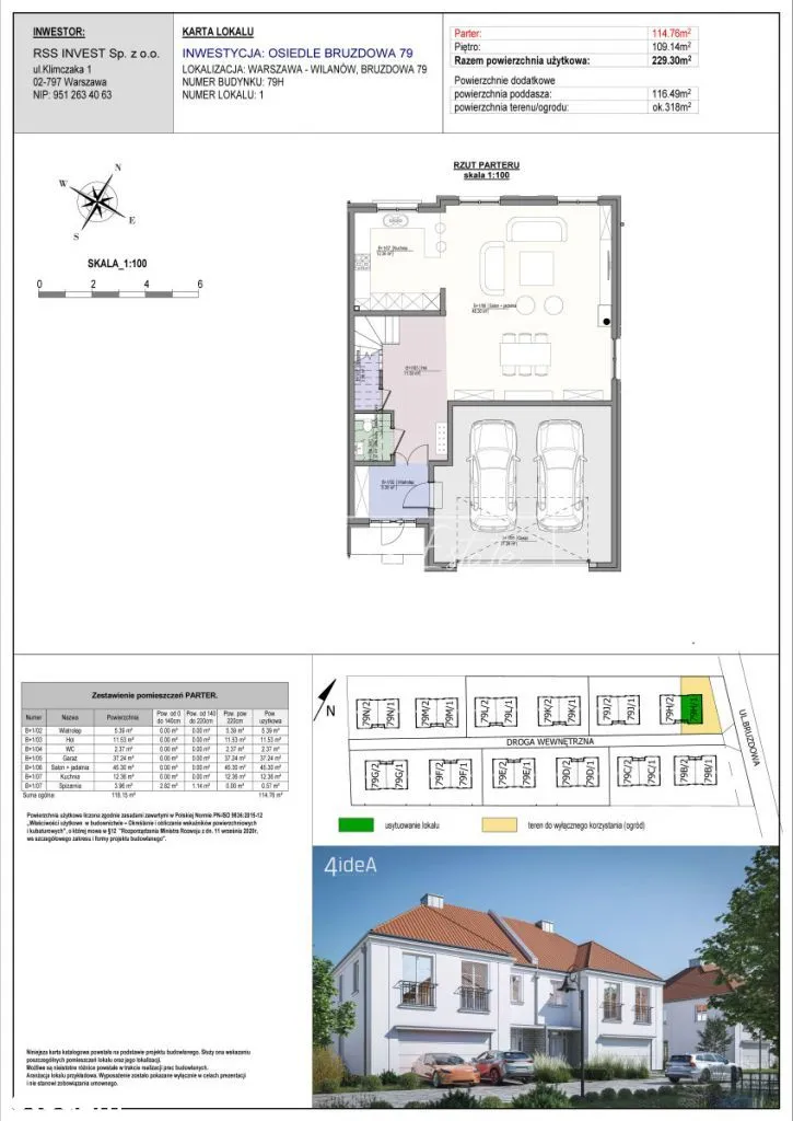 Dom na sprzedaż, 346 m², Warszawa Wilanów Zawady 