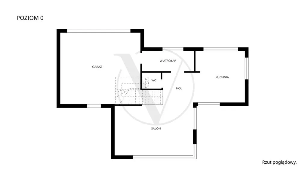 Elegancki, duży ogród 700m2, 2 garaże 