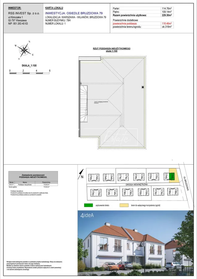 Dom na sprzedaż, 346 m², Warszawa Wilanów Zawady 