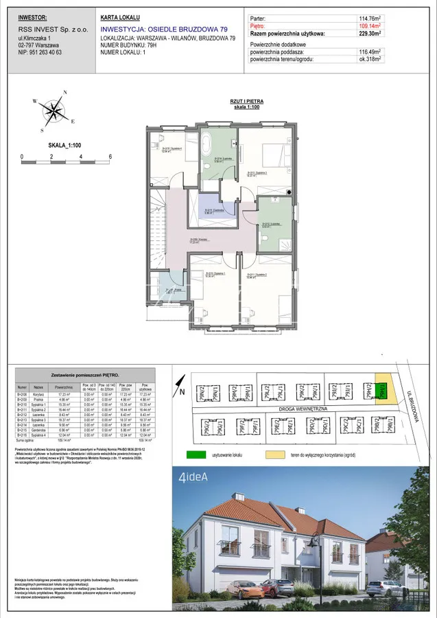 Dom na sprzedaż, 346 m², Warszawa Wilanów Zawady 